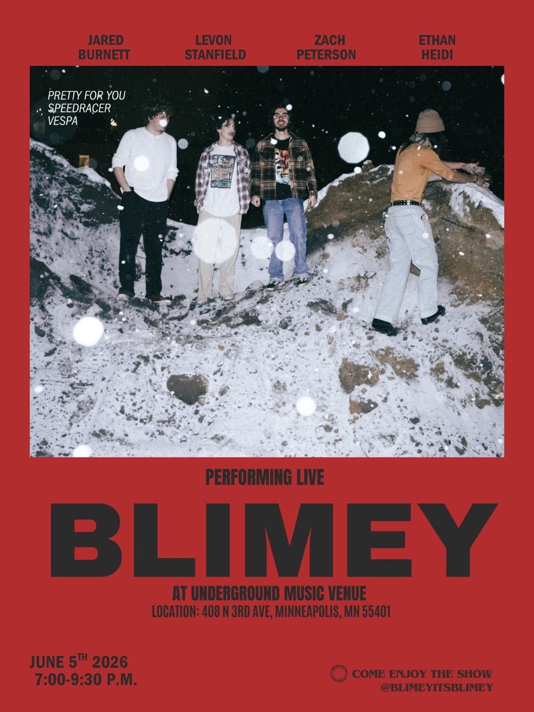 Performing Live poster